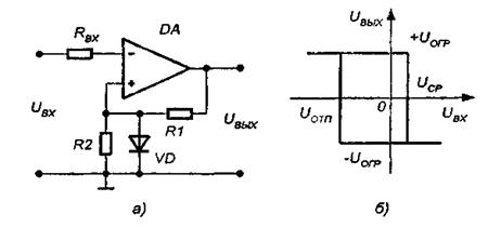 Гистерезисный компаратор - student2.ru