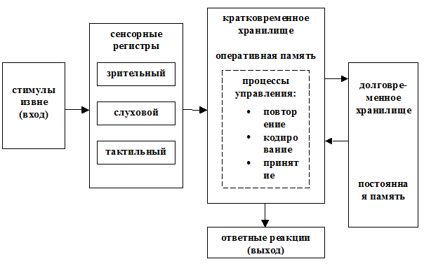 Глава 2. Механизмы и закономерности запоминания - student2.ru