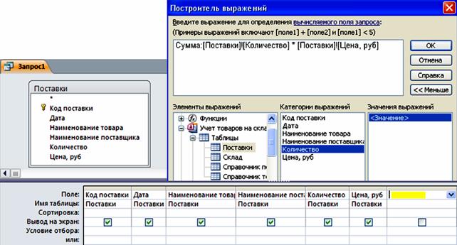 Ход выполнения задания 1. I. Формирование запроса об увеличении цены - student2.ru