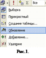 Лабораторная работа 6. Создание и использование запросов (продолжение) - student2.ru
