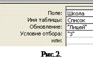 Лабораторная работа 6. Создание и использование запросов (продолжение) - student2.ru