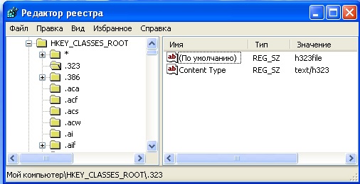 Место хранения рестра Windows в XP и 7 - student2.ru