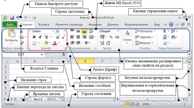 Microsoft office excel 2010 - student2.ru