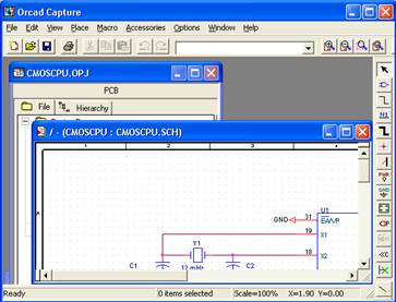 Общая характеристика программы OrCAD Capture - student2.ru