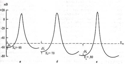 оценка возбудимости ткани и клетки (законы раздражения) - student2.ru