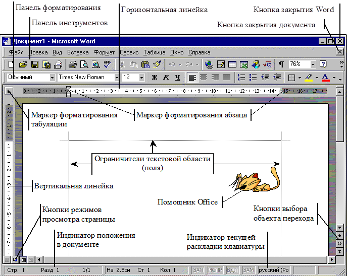 Окно и его элементы - student2.ru