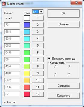 Порядок выполнения работы. Расчет зоны покрытия цифрового передатчика стандарта DVB-T в программе radio mobile - student2.ru