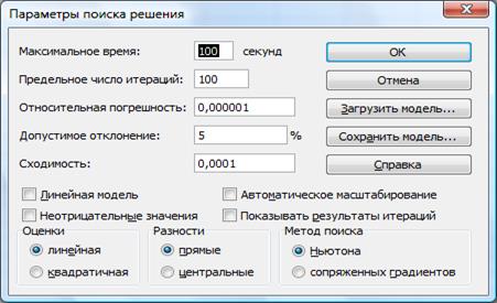 Предварительные условия.Для решения задачи после открытия Excel необходимо перейти к элементам меню Данные - Поиск решения - student2.ru