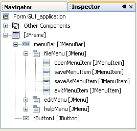 Редактирование меню экранной формы - student2.ru