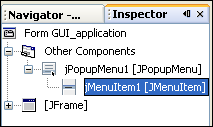 Редактирование меню экранной формы - student2.ru