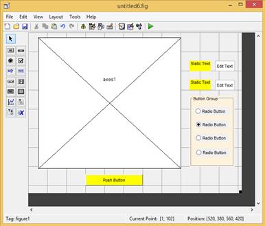 Свойства основных компонентов в MATLAB - student2.ru