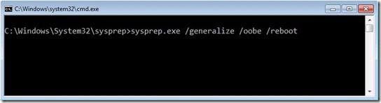 Sysprep.Exe /generalize /oobe /reboot - student2.ru