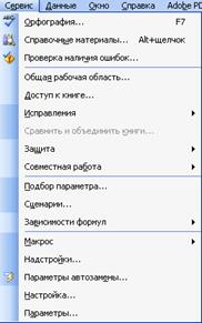Электронные таблицы Excel - student2.ru