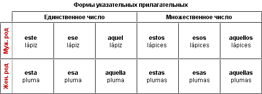 Указательные прилагательные и местоимения - student2.ru