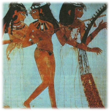 Изобразительное искусство и музыка Древнего Египта - student2.ru