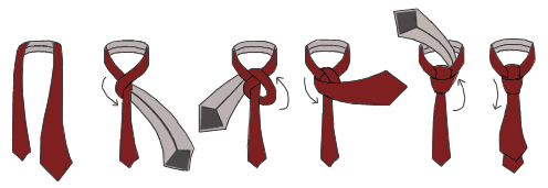 Поскольку завязывание галстуков - целая наука, узлов за всю историю галстука появилось огромное количество. Но наиболее используемых не так уж и много. - student2.ru