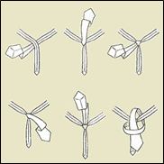 правила завязывания галстуков - student2.ru