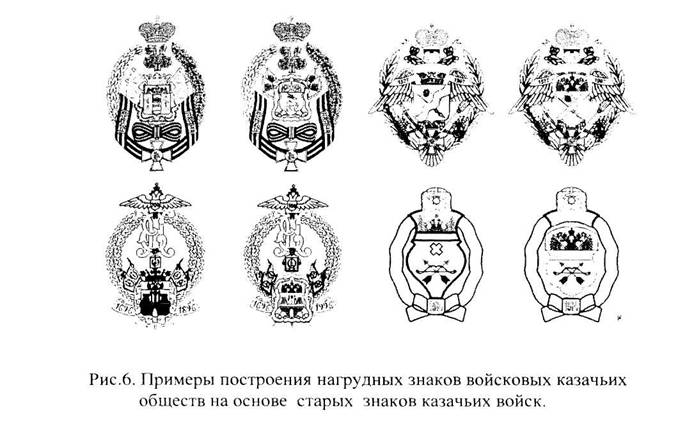 II. Официальные символы войсковых казачьих обществ и их подразделений - student2.ru