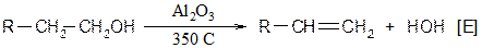 Дегидратация спиртов (отщепление воды) - student2.ru