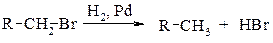 Гидрирование галогеналканов - student2.ru