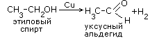 химические свойства спиртов - student2.ru