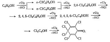 Хлорирование ароматических соединений в ядро - student2.ru