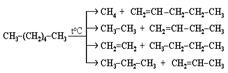 Реакции окисления и расщепления алканов. Крекинг термический и каталитический. - student2.ru