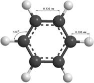 строение молекулы бензола. ароматичность - student2.ru