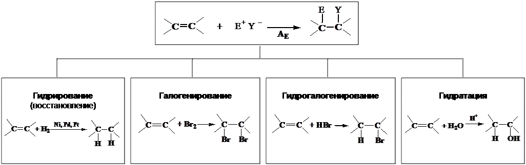 типы реагентов в органических реакциях - student2.ru