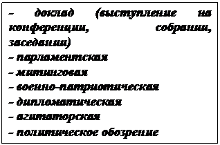 I. Особенности устной публичной речи, оратор и его аудитория - student2.ru