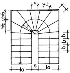 Конструирование лестниц с забежными ступенями - student2.ru