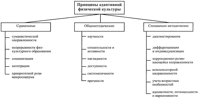 принципы адаптивной физической культуры - student2.ru