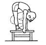 Упражнения с использованием гимнастической скамейки - student2.ru