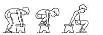 Упражнения с использованием гимнастической скамейки - student2.ru