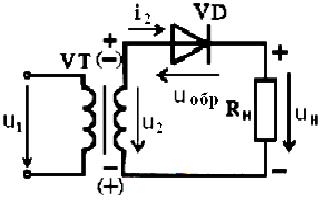 Однополупериодные выпрямители - student2.ru