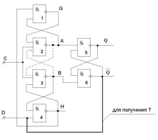 Триггеры с динамическим управлением - student2.ru