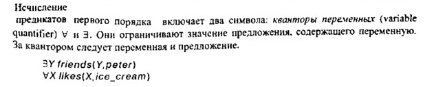 Важным элементом теории исчисления предикатов является правило вывода. - student2.ru