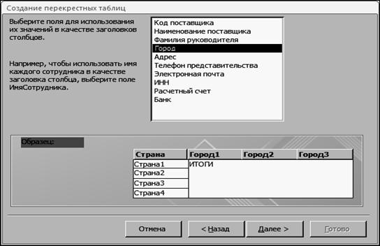 Формирование простых запросов - student2.ru