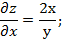 Частные производные высших порядков - student2.ru