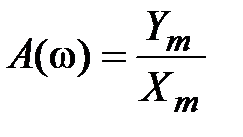 Частотные характеристики динамических звеньев - student2.ru