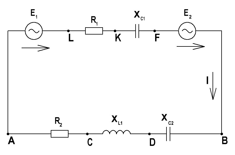 Числовые параметры схем электрических цепей переменного тока - student2.ru