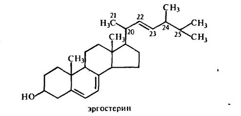 Циклогексанолэтиленгидриндановые витамины (кальциферолы): циклопентанпергидрофенантрен, общая формула кальциферолов, эргокальциферол (Витамин D2), дигидротахистерол, альфакальцидол (Оксидевит) - student2.ru