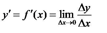 Дифференциал функции и его геометрический смысл - student2.ru
