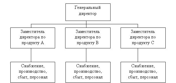 дивизиональная (дивизионная) организационная структура - student2.ru