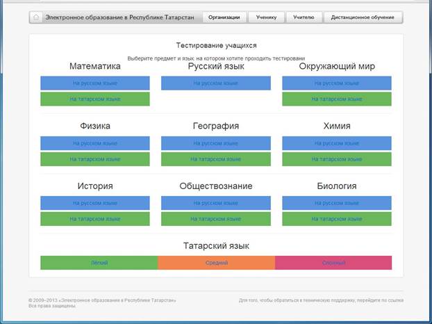 для проведения тестирования - student2.ru