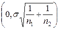 Гіпотеза про рівність математичних сподівань двох нормально розподілених ознак генеральної сукупності - student2.ru