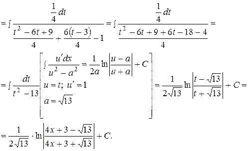Интегрирование дробно-рациональных функций - student2.ru