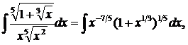 Интегрирование некоторых иррациональных и трансцендентных функций - student2.ru