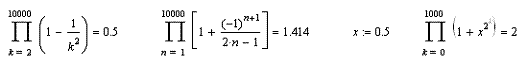 Использование Mathcad в качестве суперкалькулятора - student2.ru