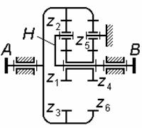 Кинематика рядного зубчатого механизма. - student2.ru